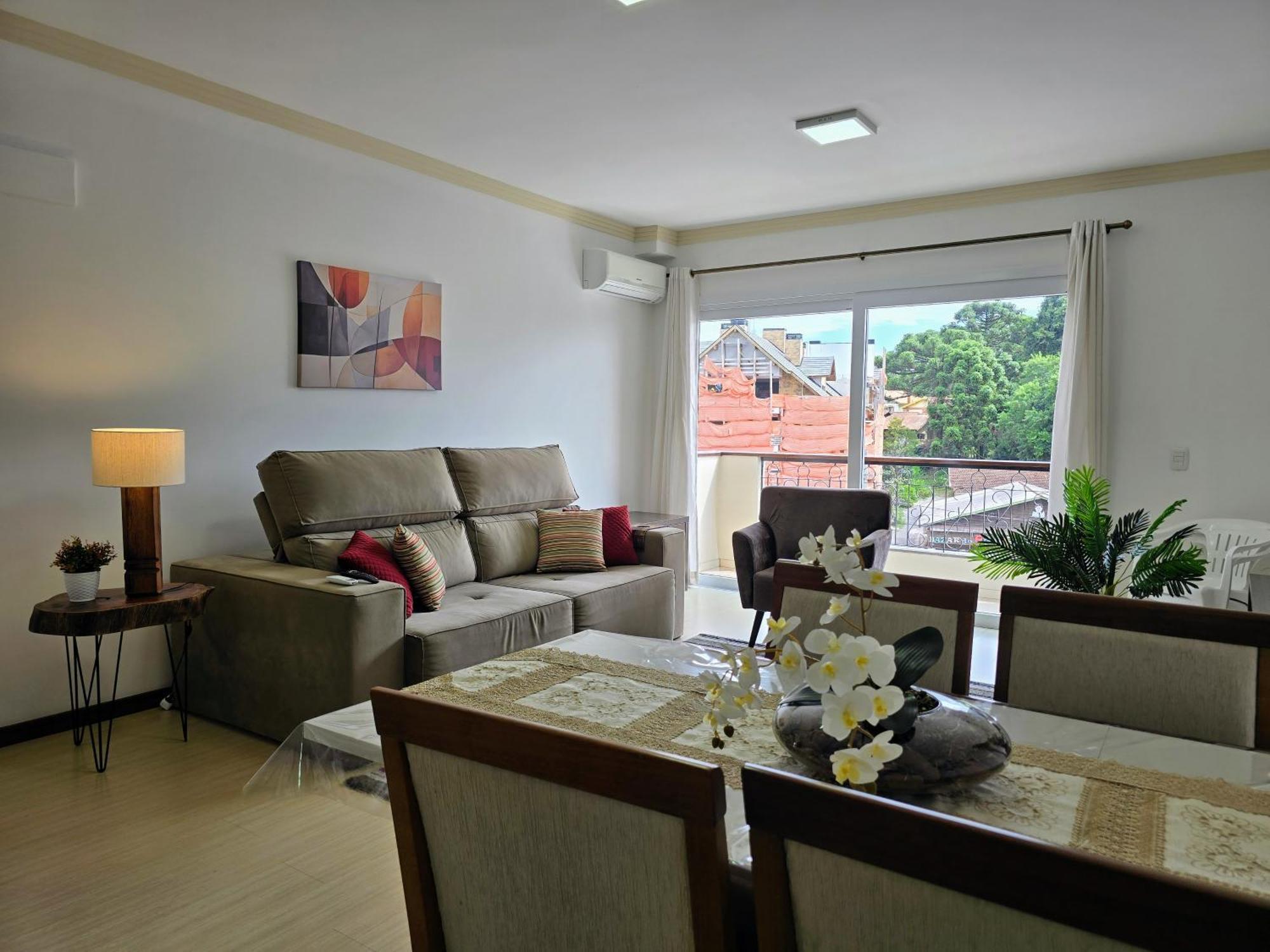 Residencial Dona Virginia Centro Apartment Canela Exterior photo